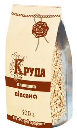 Крупа вівсяна фасована